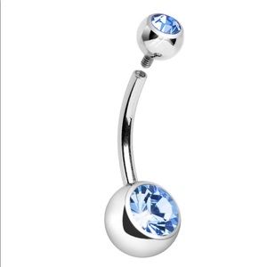 Belly button piercing ring